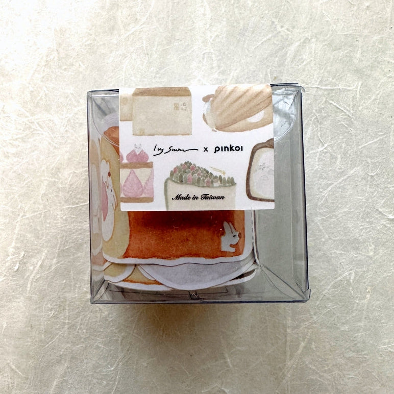 Ivy Snow x Pinkoi - Whimsical Desserts memo paper tape SAMPLES
