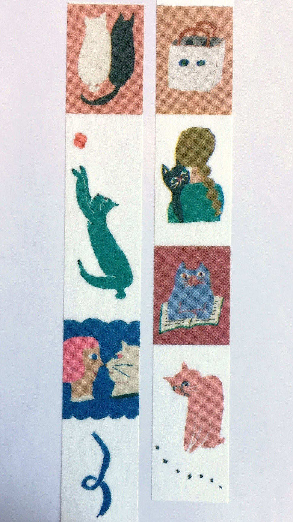 Monokoto Store x Atsuko Ishida - Cats washi tape SAMPLES