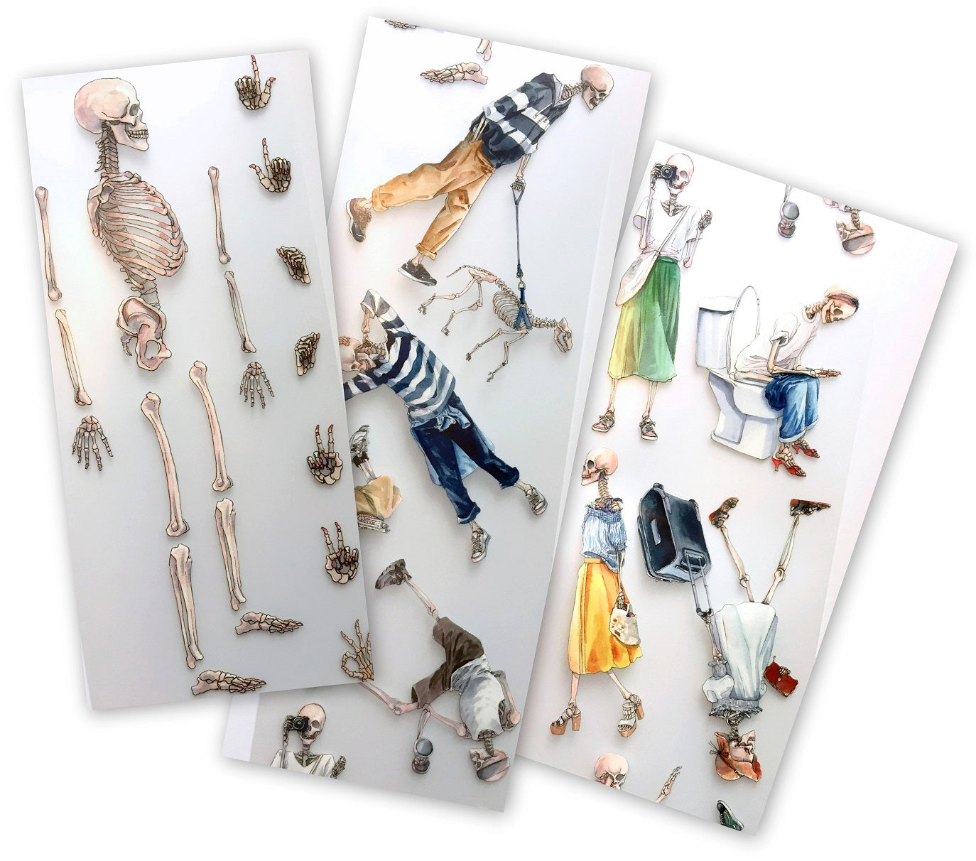 Monchiichen - Skeleton PET tape (9 cm x 135 cm) SAMPLES