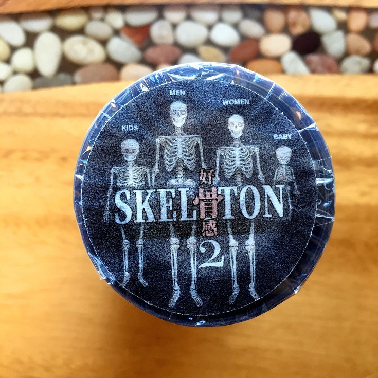 Monchiichen - Skeleton 2 PET tape (9 cm x 90 cm) SAMPLES