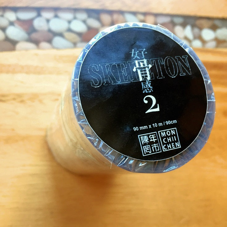Monchiichen - Skeleton 2 PET tape (9 cm x 90 cm) SAMPLES