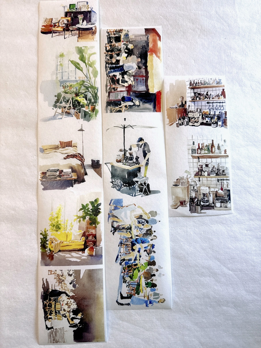 Moodtape - A Little Free washi tape SAMPLES