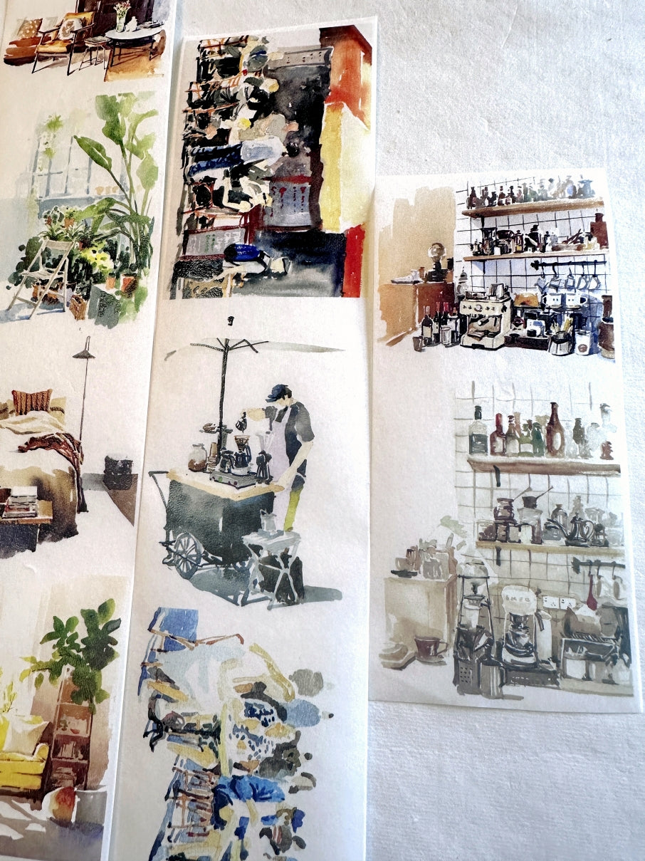 Moodtape - A Little Free washi tape SAMPLES