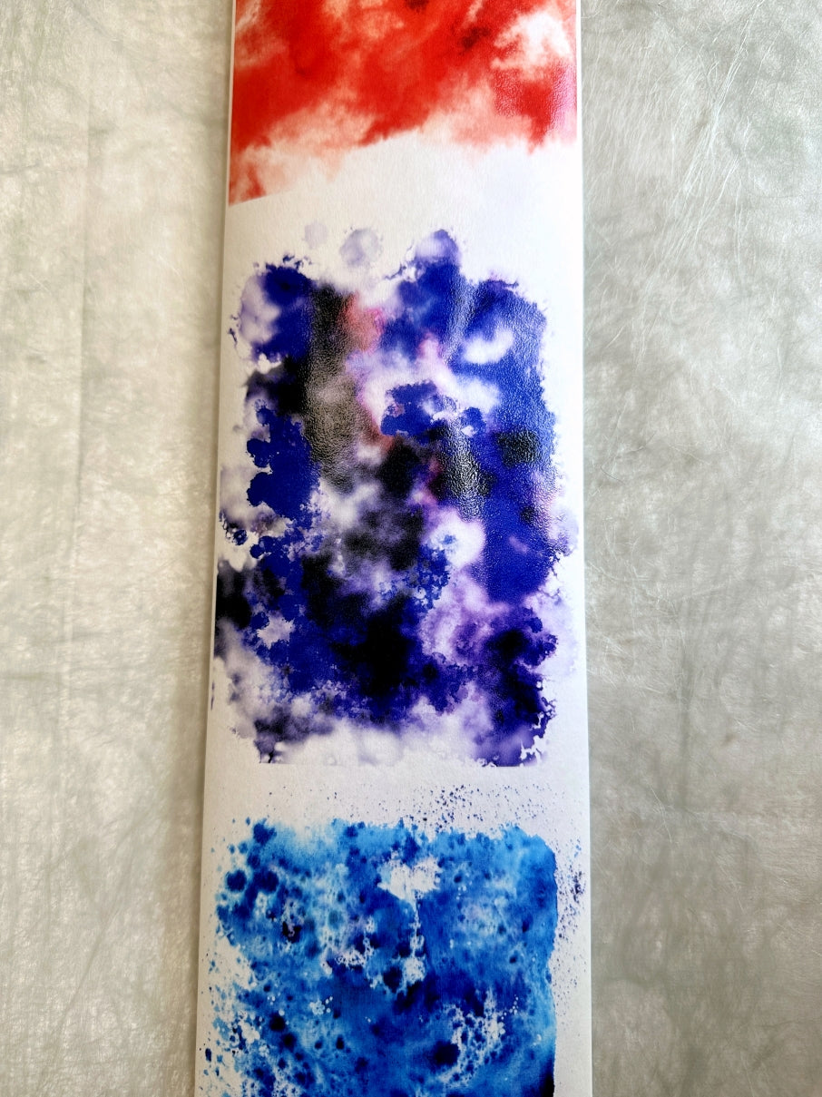 Moodtape - large colorful backgrounds washi tape (10 cm x 200 cm) SAMPLES