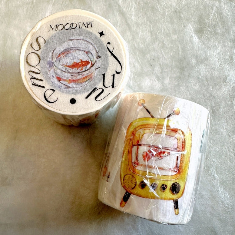 Moodtape - Goldfish washi tape SAMPLES