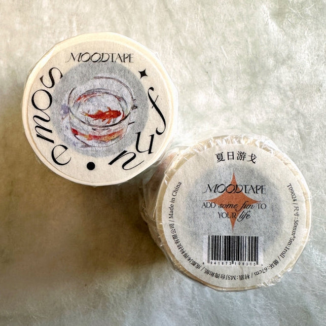 Moodtape - Goldfish washi tape SAMPLES