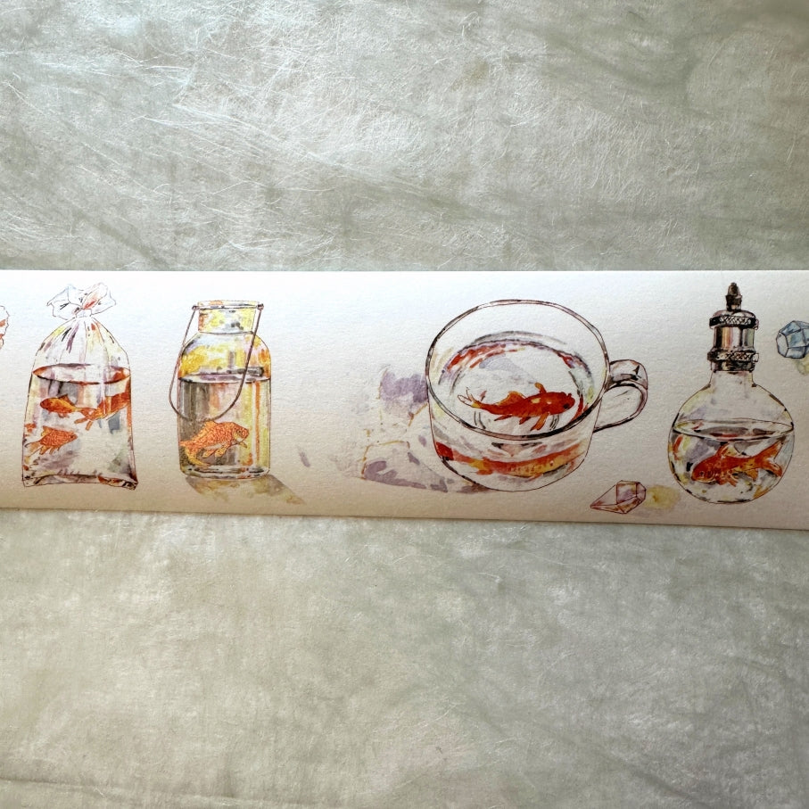 Moodtape - Goldfish washi tape SAMPLES