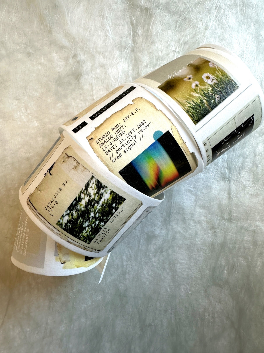 Moodtape - photo record washi tape SAMPLES