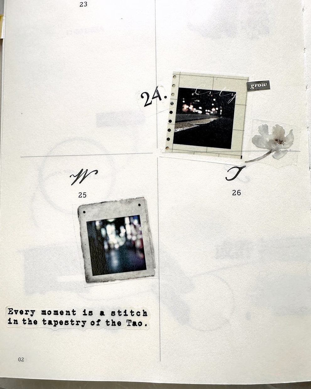 Moodtape - photo record washi tape SAMPLES
