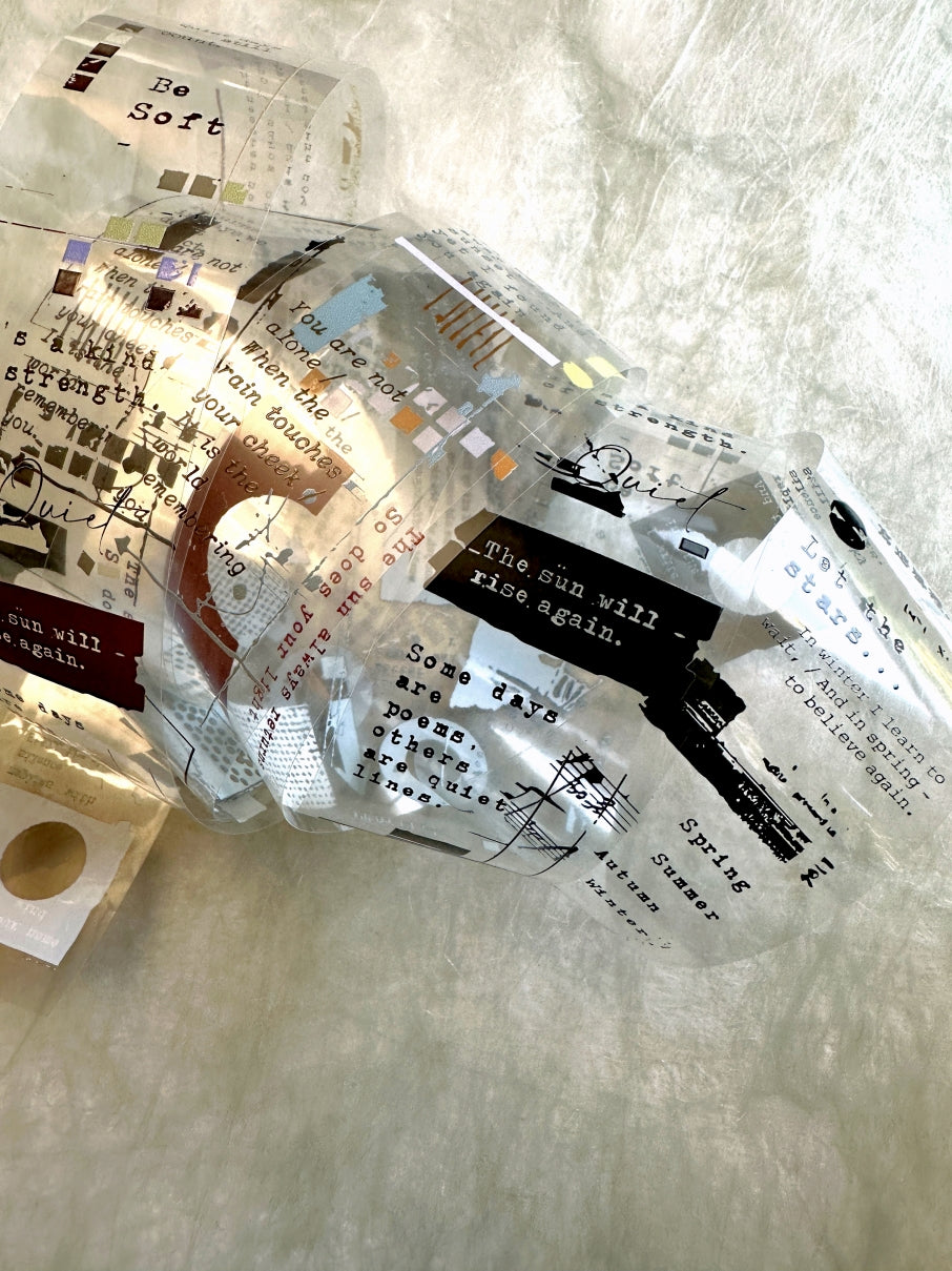 Moodtape - Poem PET tape SAMPLES