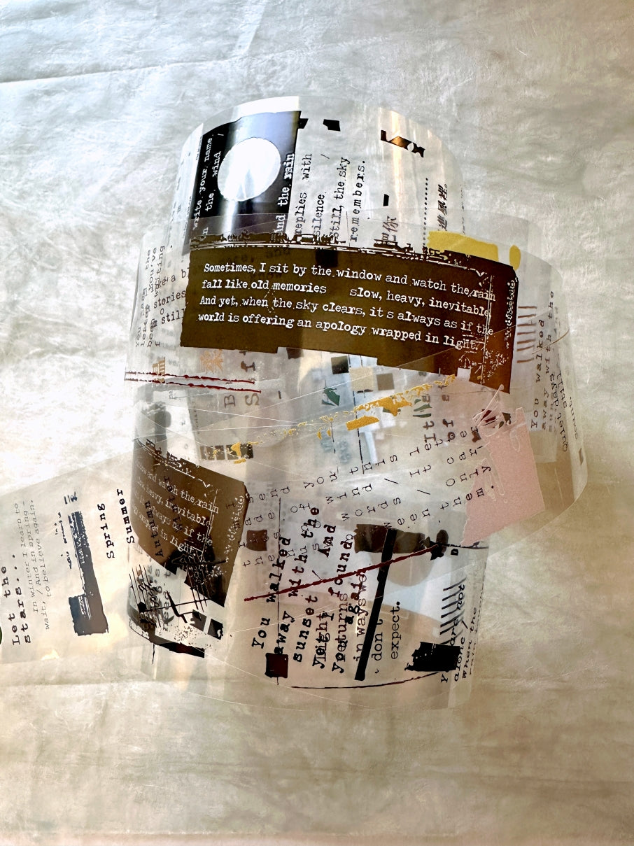 Moodtape - Poem PET tape SAMPLES