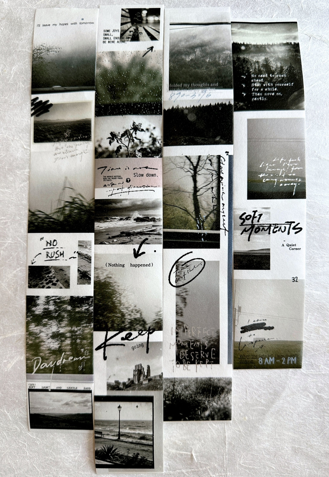 Moodtape - Infinite Drift washi tape SAMPLES