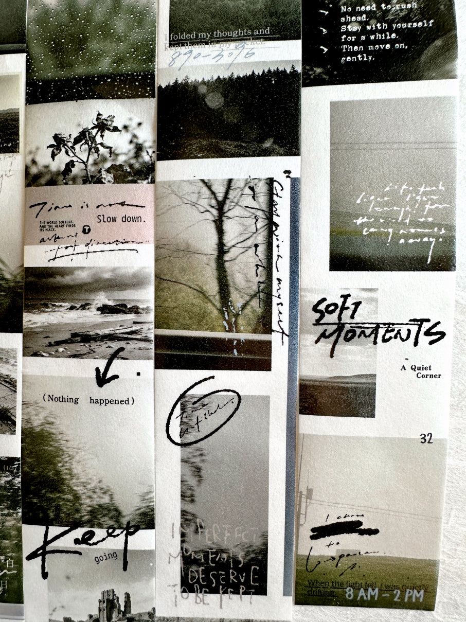 Moodtape - Infinite Drift washi tape SAMPLES