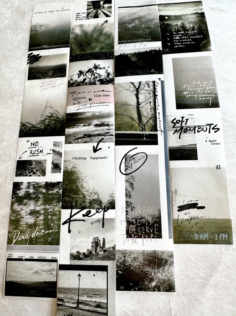 Moodtape - Infinite Drift washi tape SAMPLES