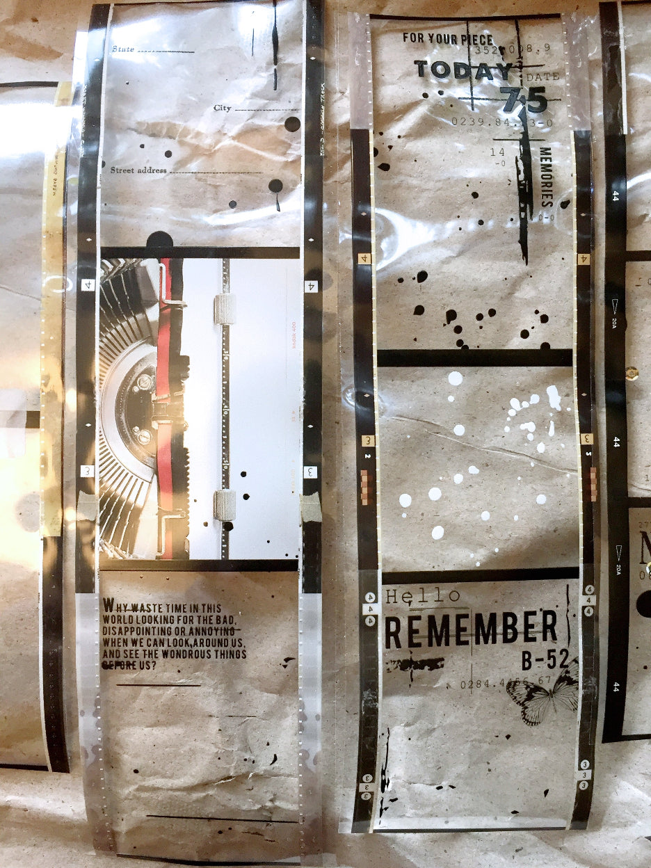 Mooka Studio - LOMO Film PET tape SAMPLES