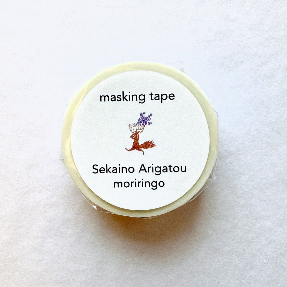 Mori Ringo - Sekaino Arigato washi tape SAMPLES