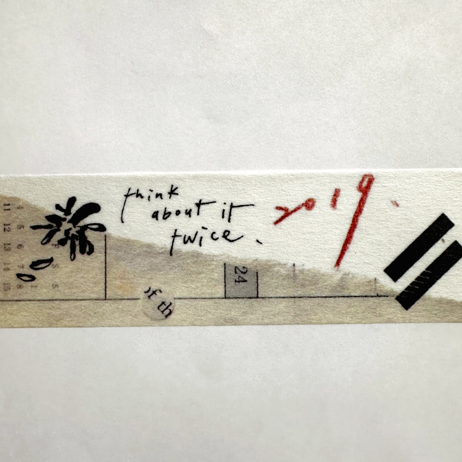 Mr. Eggplants - Thinking of You washi tape SAMPLES