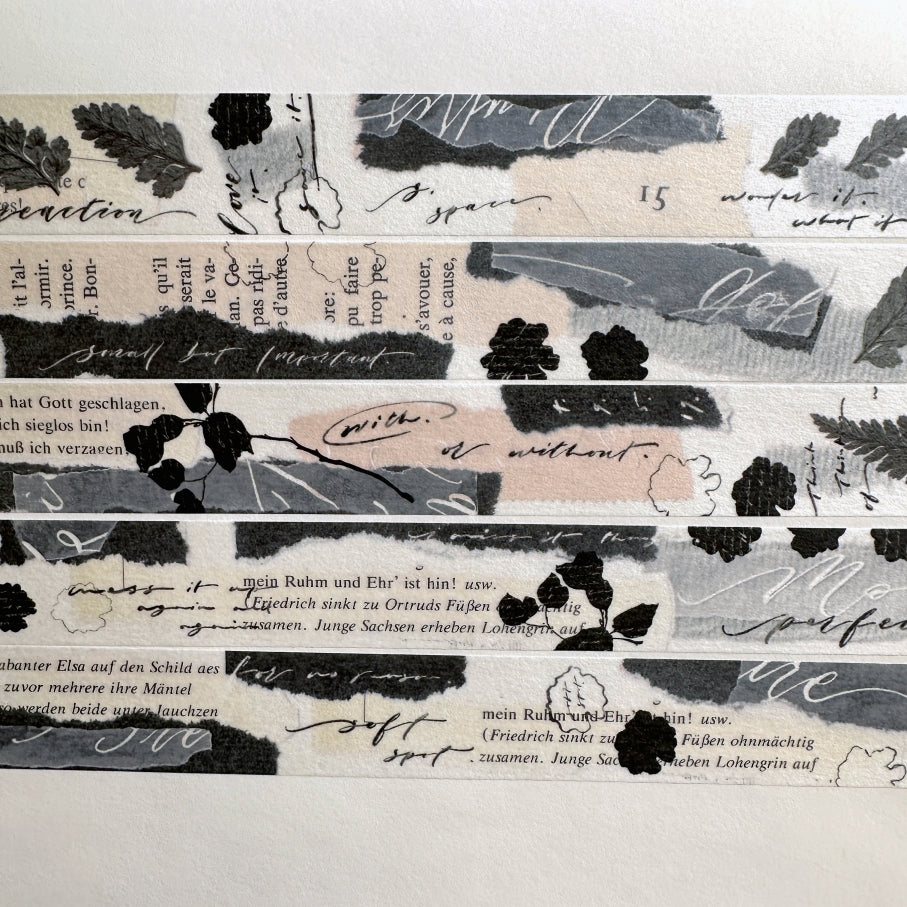 Mr. Eggplants - Soft Spot washi tape SAMPLES