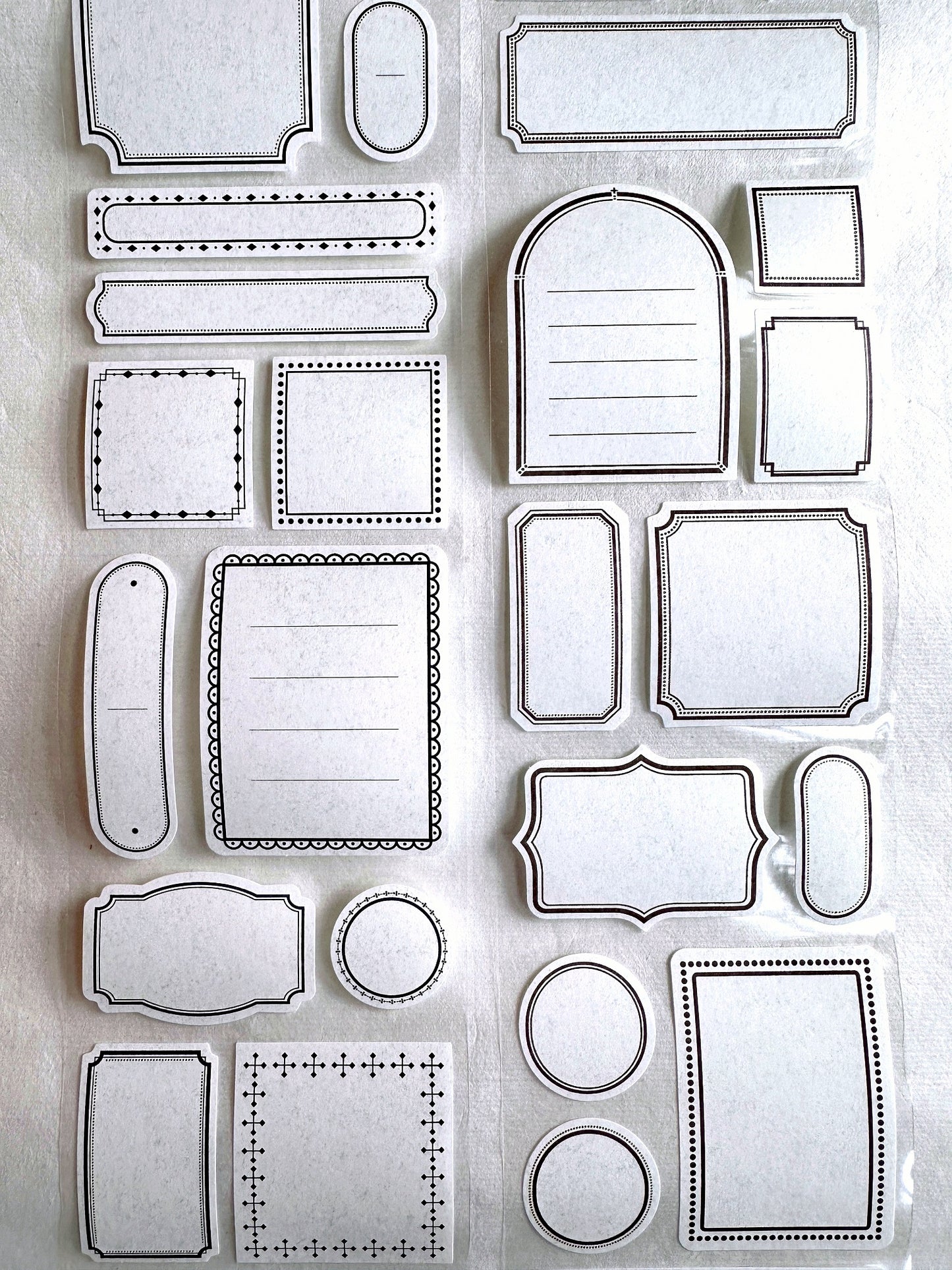 Muguang - Border Tape die-cut paper sticker roll SAMPLES