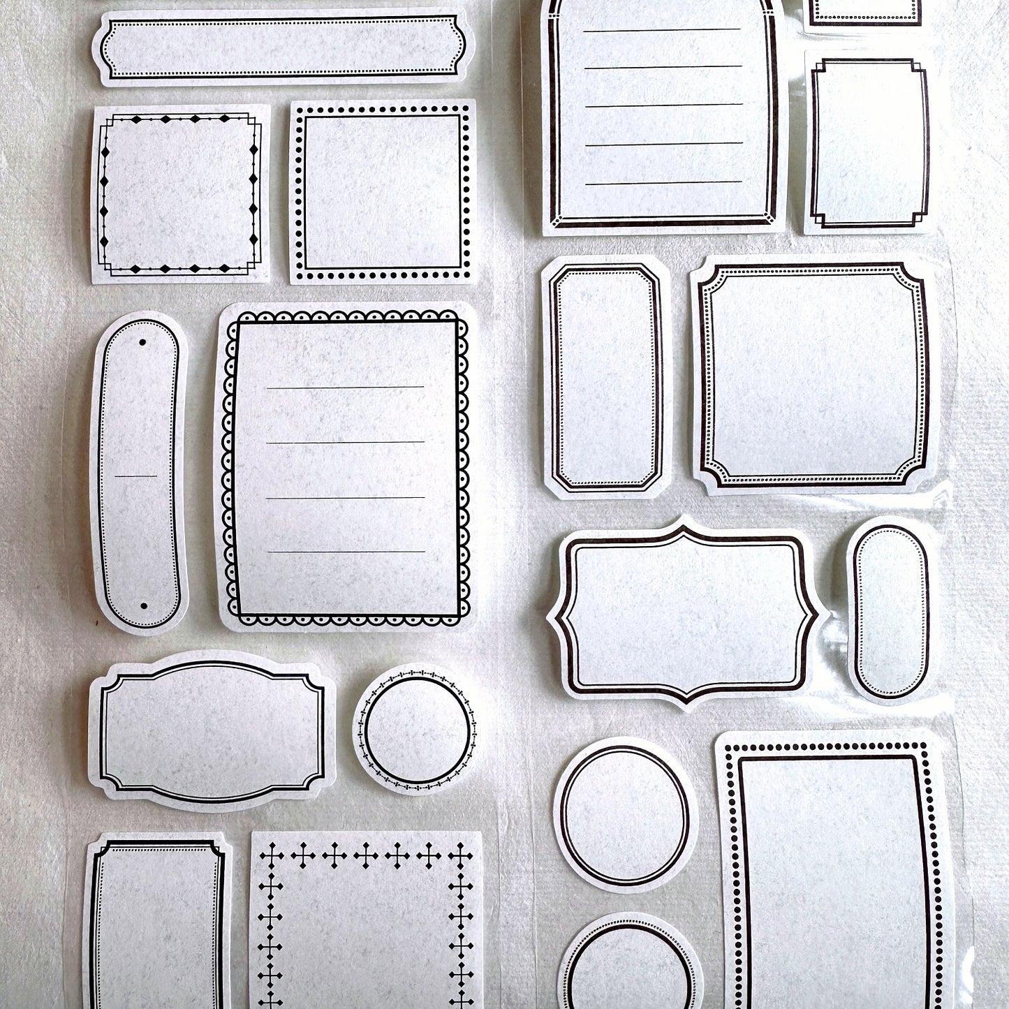 Muguang - Border Tape die-cut paper sticker roll SAMPLES