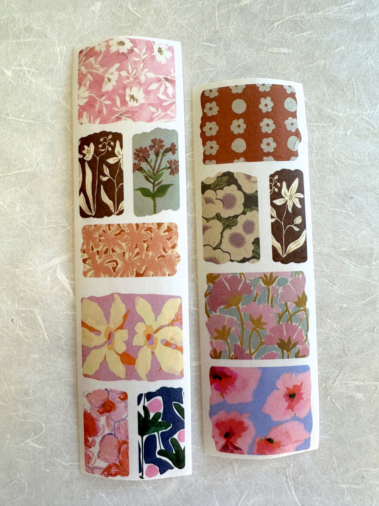 Muguang (Brand) - Empty Mountain Weaving series pre-cut washi tape SAMPLES