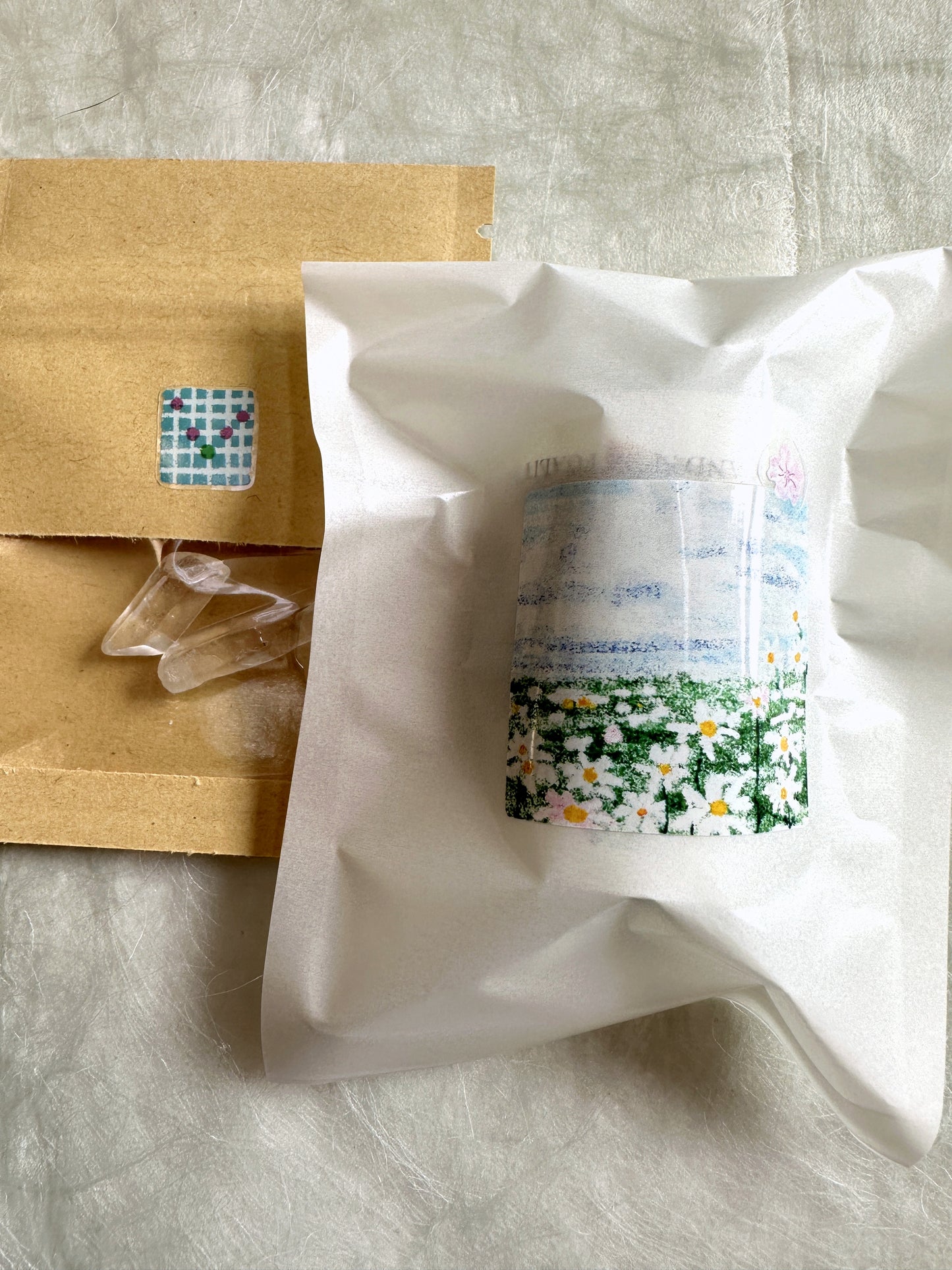 MuZiShan Studio - Looking for Spring kiss-cut PET tape (5 cm x 115 cm) SAMPLES