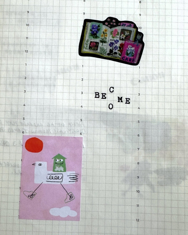 MuziShan Studio - Little Birds kiss-cut paper tape SAMPLES