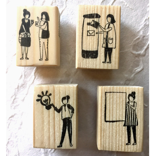My Paper Projects - Planner Girls rubber stamps [Pre-loved]