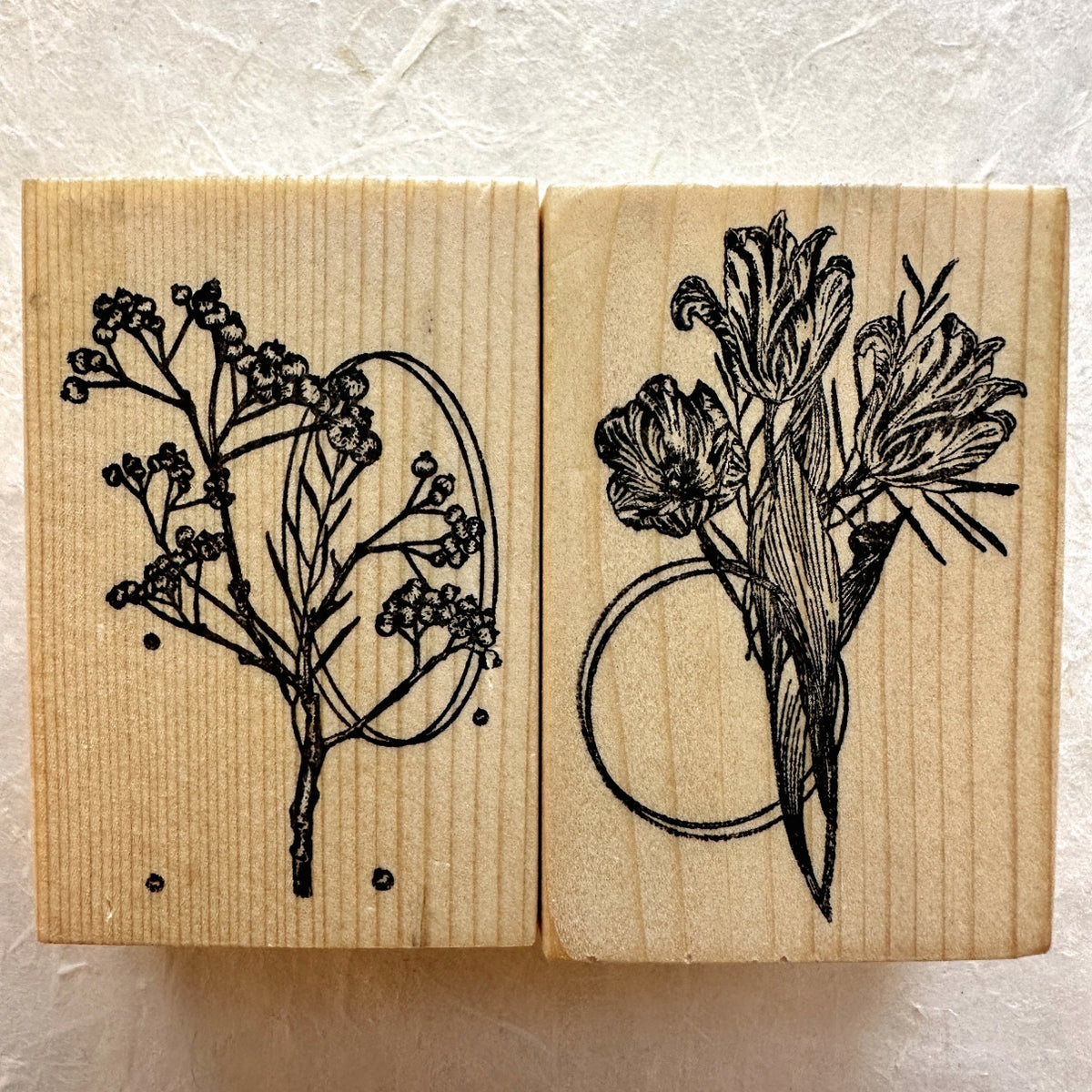 DESTASH | My Paper Projects - Foxgloves rubber stamps [Pre-loved]