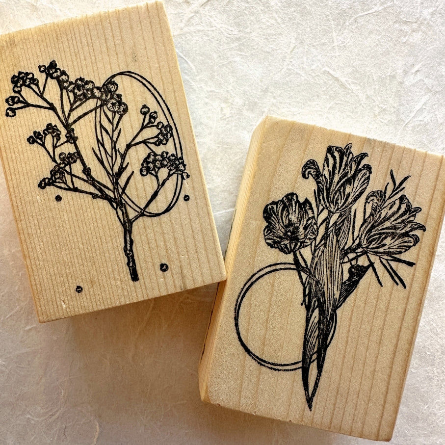 DESTASH | My Paper Projects - Foxgloves rubber stamps [Pre-loved]