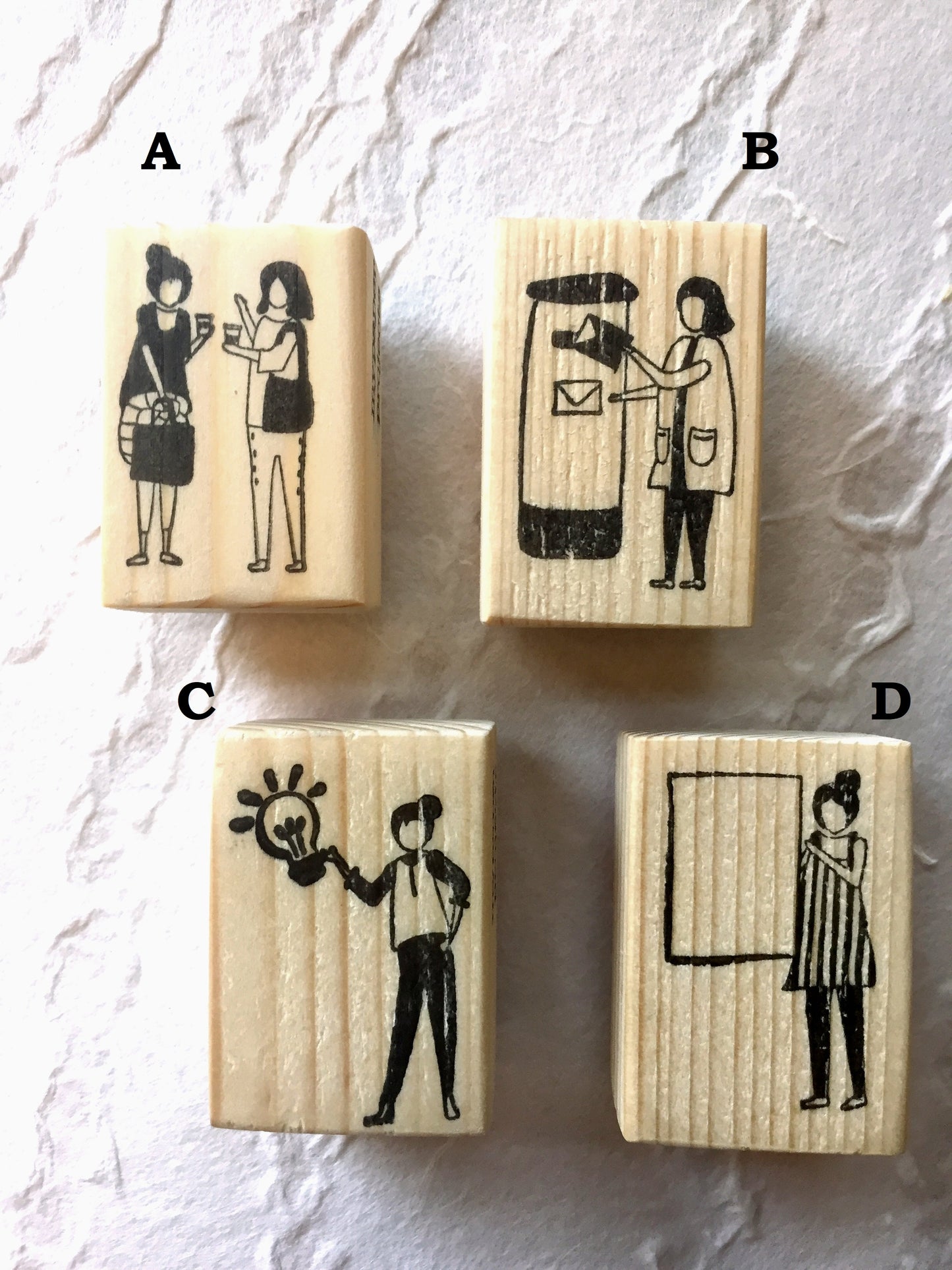 My Paper Projects - Planner Girls rubber stamps [Pre-loved]