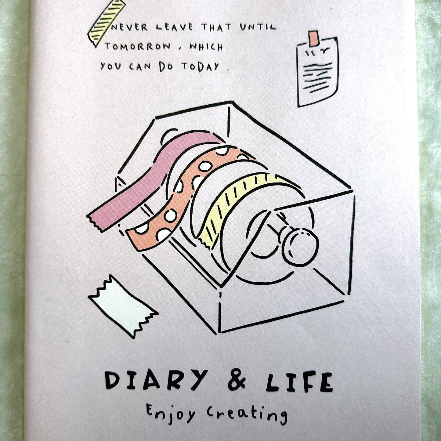 Note For - Diary & Life grid notebook B5-size [New in package]