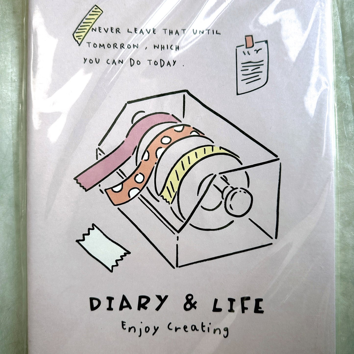 Note For - Diary & Life grid notebook B5-size [New in package]