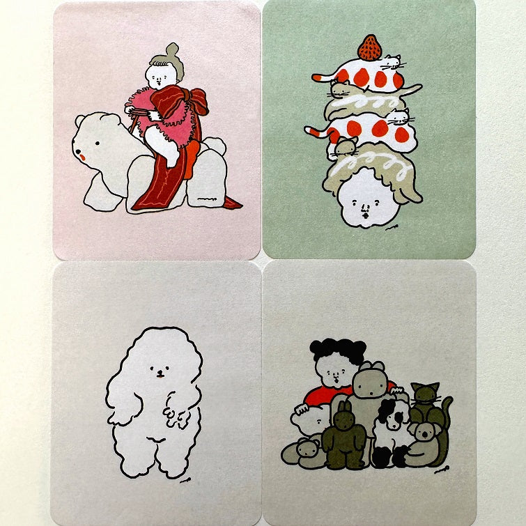 Nagaki Perm - Gentle Kanji sticky memo roll SAMPLES