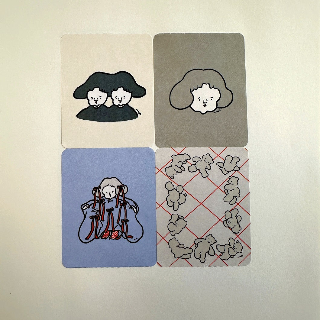 Nagaki Perm - Easy to use  sticky memo roll SAMPLES