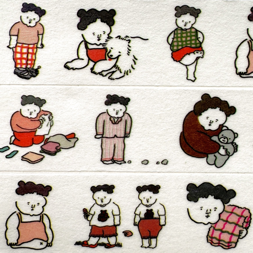Nagaki Perm - Everyday Scenes 3 washi tape SAMPLES [COMING SOON]