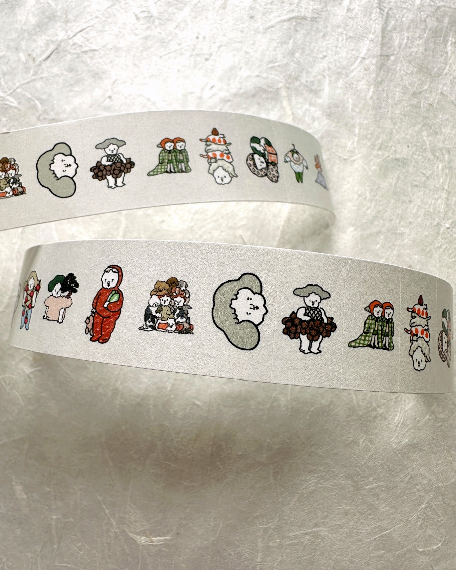 Nagaki Perm - Women label sticker roll SAMPLES [COMING SOON]