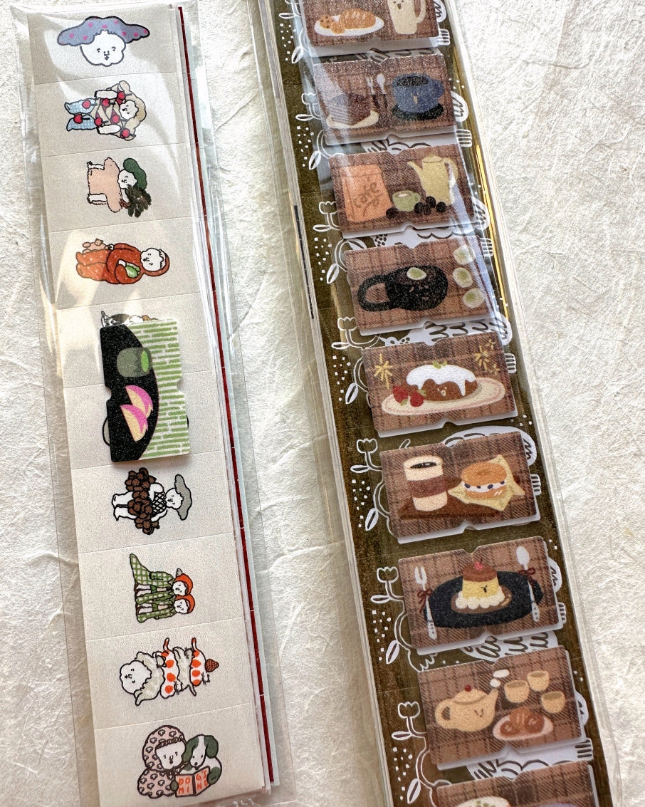 Nagaki Perm - Women label sticker roll SAMPLES