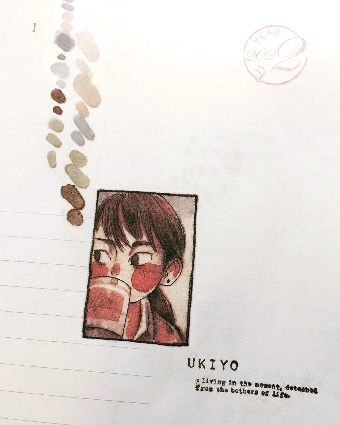Nailyo - Stories washi tape (3 cm x 119 cm) SAMPLES