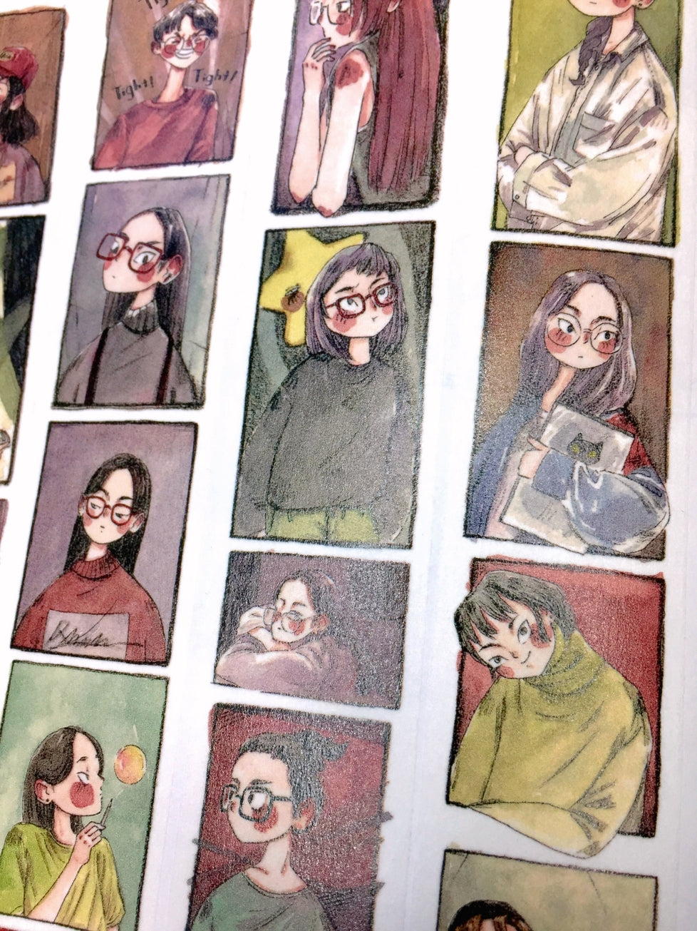 Nailyo - Stories washi tape (3 cm x 119 cm) SAMPLES
