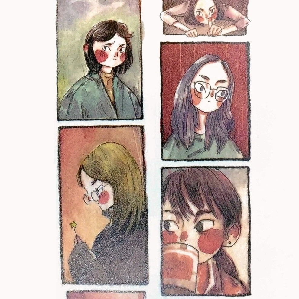 Nailyo - Stories washi tape (3 cm x 119 cm) SAMPLES