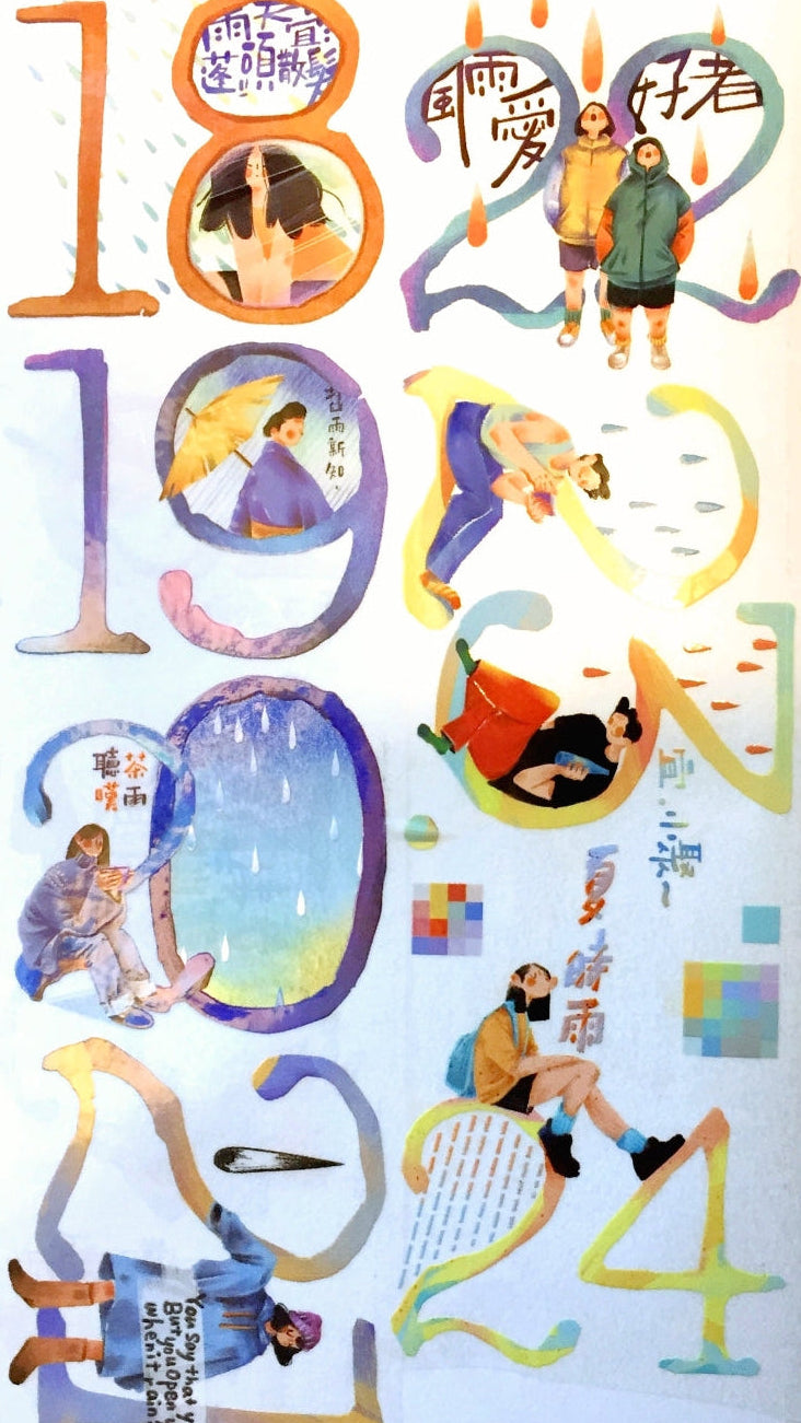 Nailyo - When Will It Rain? PET tape (5 cm x 185 cm) SAMPLES