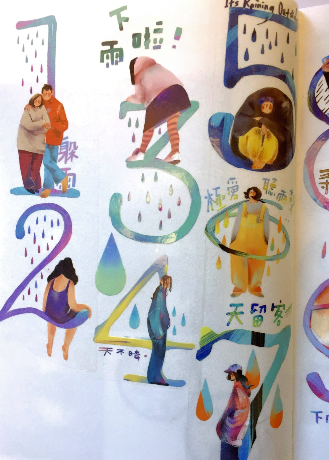 Nailyo - When Will It Rain? PET tape (5 cm x 185 cm) SAMPLES