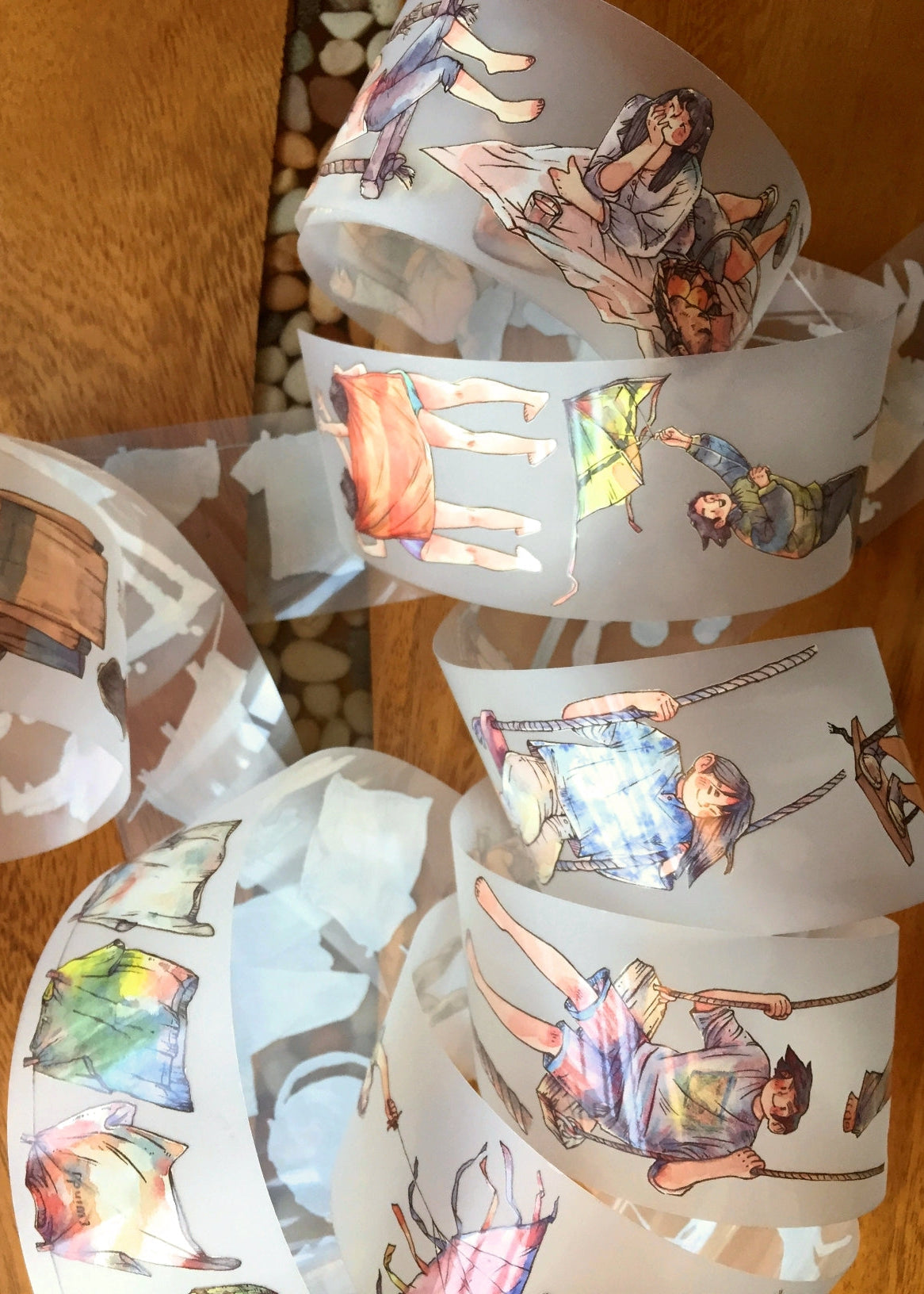 Idako - Sunny Day PET tape (5 cm x 280 cm) SAMPLES