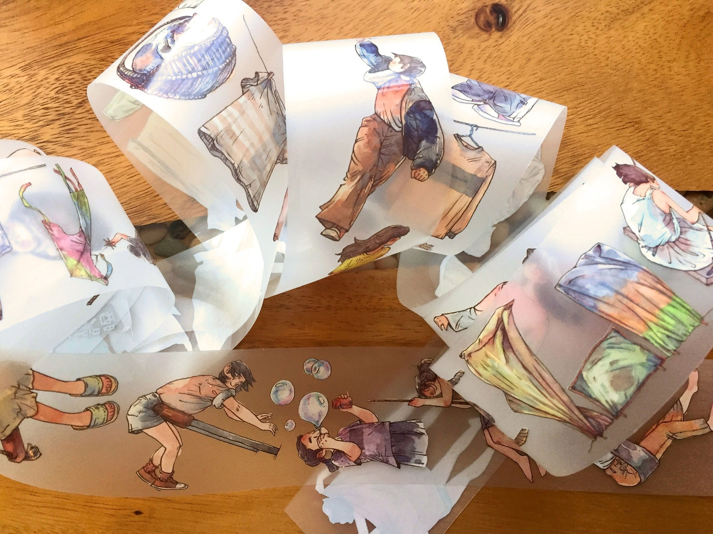 Idako - Sunny Day PET tape (5 cm x 280 cm) SAMPLES
