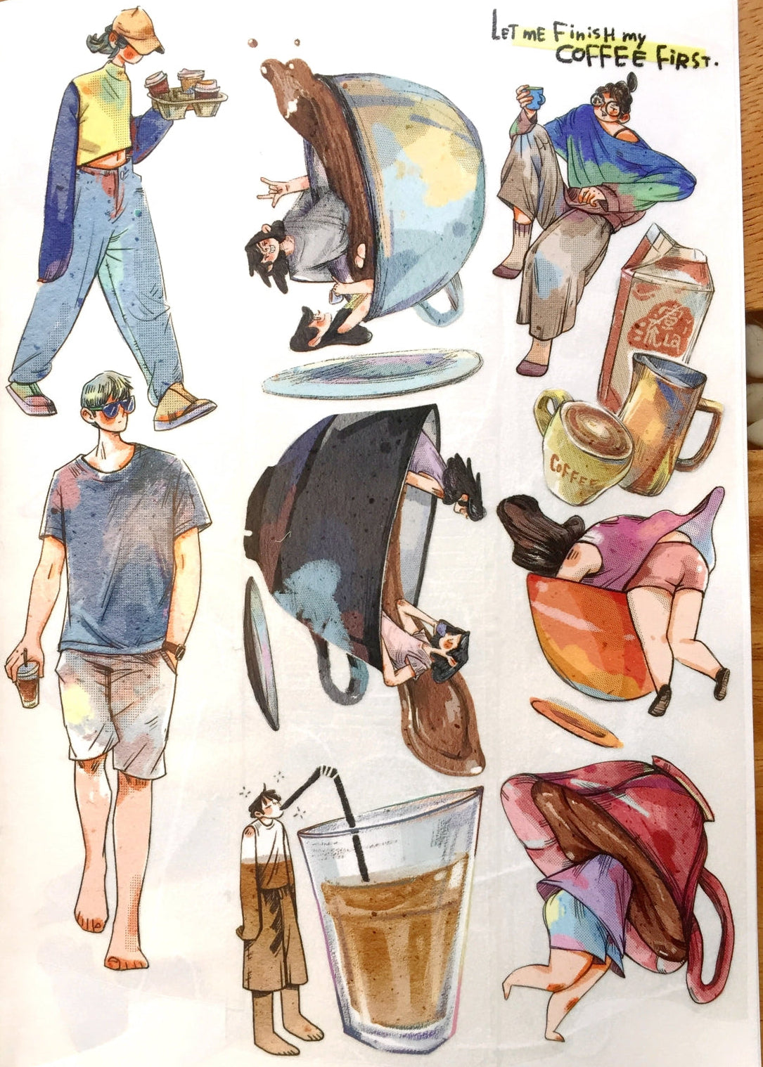 Idako - Coffee PLS PET tape (5 cm x 162 cm) SAMPLES