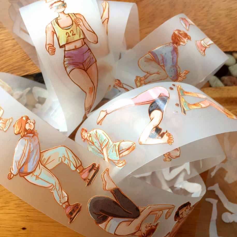 Idako - Sports PET tape (4 cm x 185 cm) SAMPLES