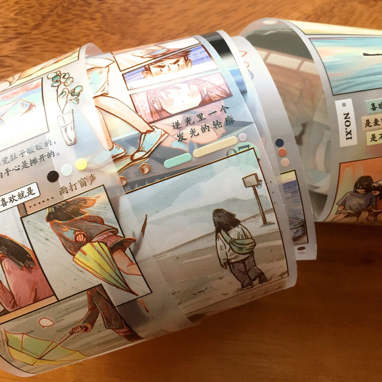 Idako - 22 Stories PET tape (6 cm x 272 cm) SAMPLES