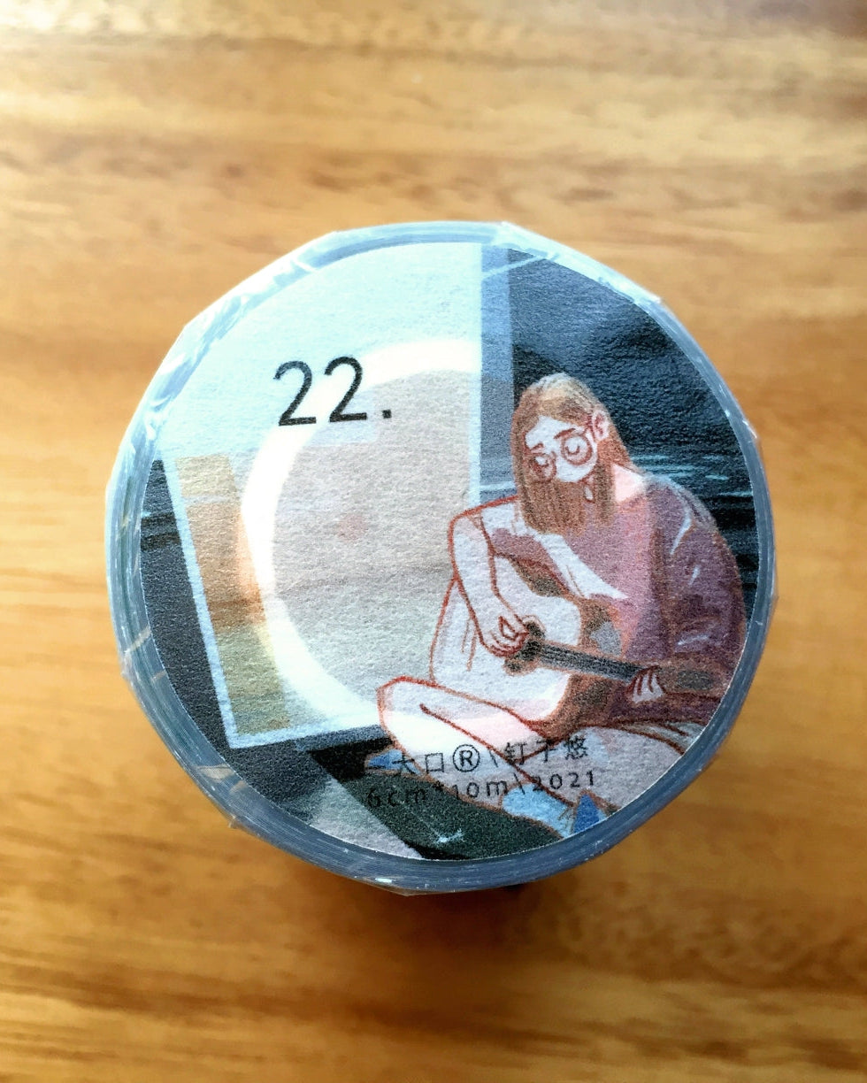 Idako - 22 Stories PET tape (6 cm x 272 cm) SAMPLES