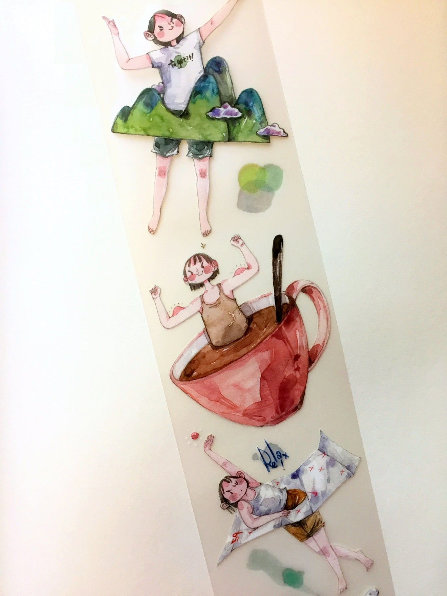 Idako - Little Sun PET tape (5.5 cm x 145 cm) SAMPLES